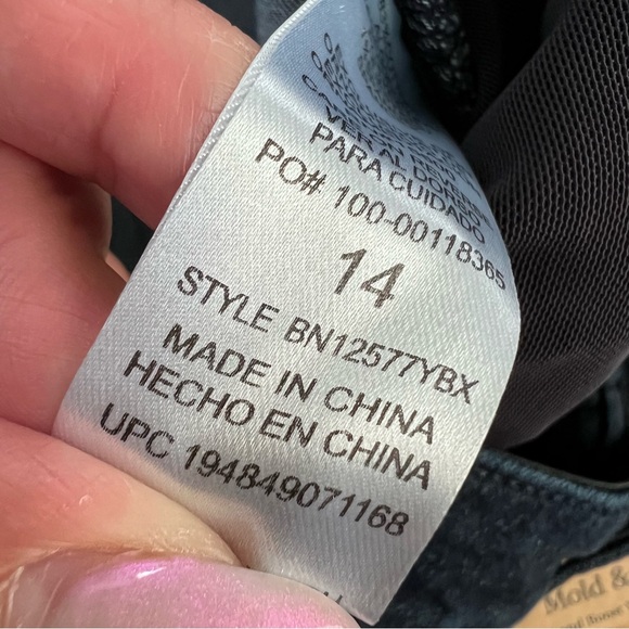 Democracy Ab Technology Itty Bitty Boot Jeans Women’s Size 14 Dark Wash CL - Picture 11 of 13